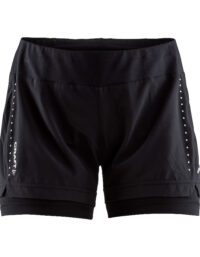 Craft Essential 2-In-1 Shorts W Black (Storlek XXL)