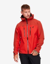 Revolution Race Silence Proshell Jacket - Herr - Molten Lava, Storlek:L - Skaljacka & Vindjacka