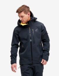 Revolution Race Aphex Pro Jacket - Herr - Charcoal Black, Storlek:S - Skaljacka & Vindjacka