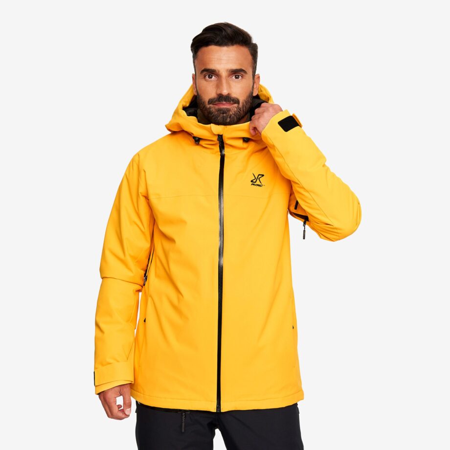 Revolution Race Helix Jacket - Herr - Citrus, Storlek:S - Vinterjackor