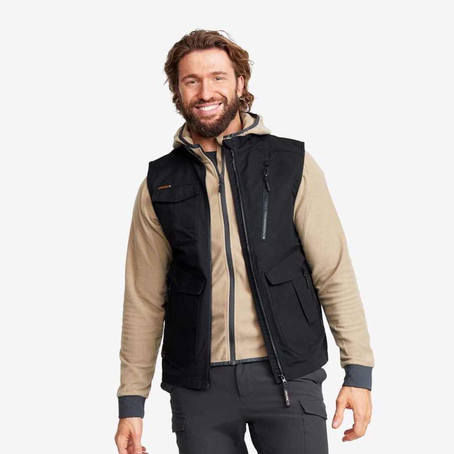 Revolution Race All-Day Vest - Herr - Black, Storlek:S - Jackor > Västar
