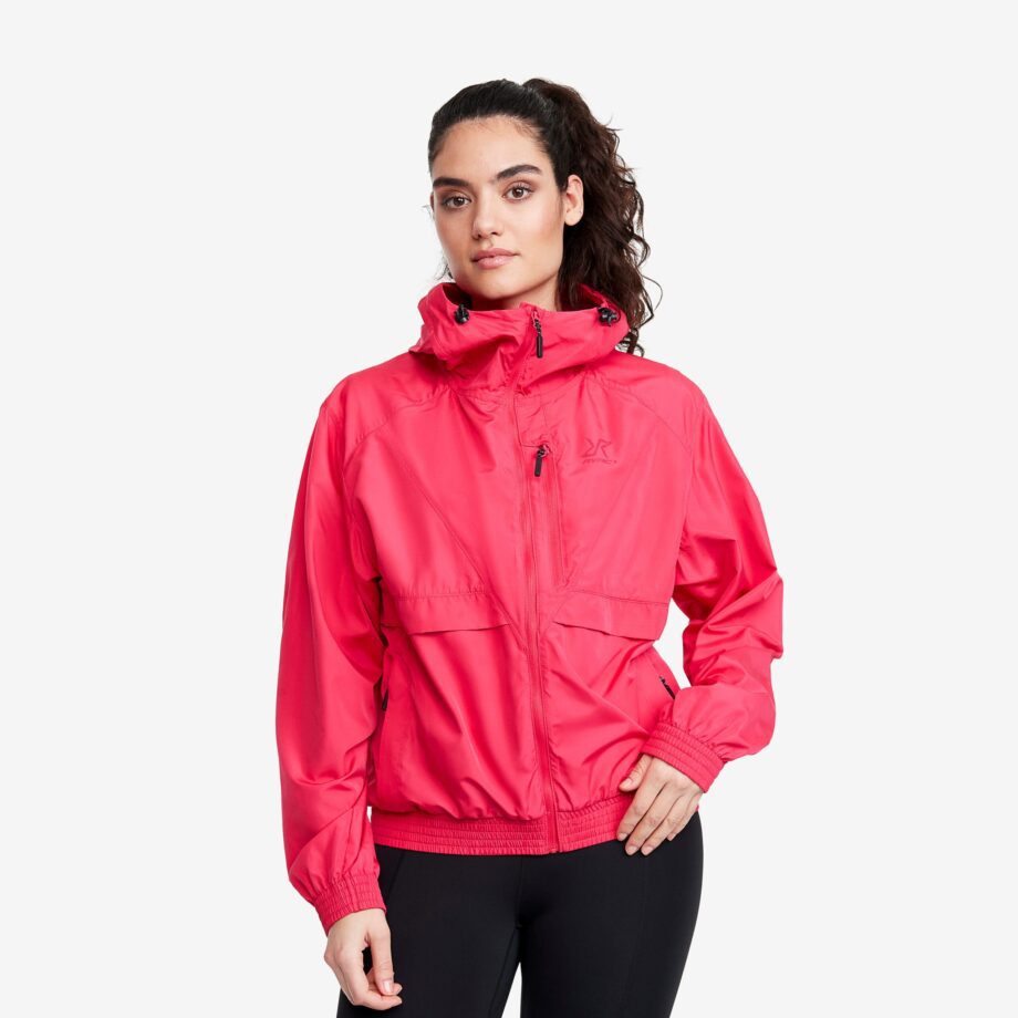 Revolution Race Whirlwind Jacket - Dam - Azalea, Storlek:M - Dam > Jackor > Träningsjackor