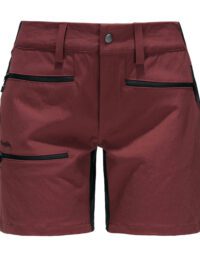 Haglöfs Rugged Flex Shorts W Maroon Red/True Black (Storlek 42)