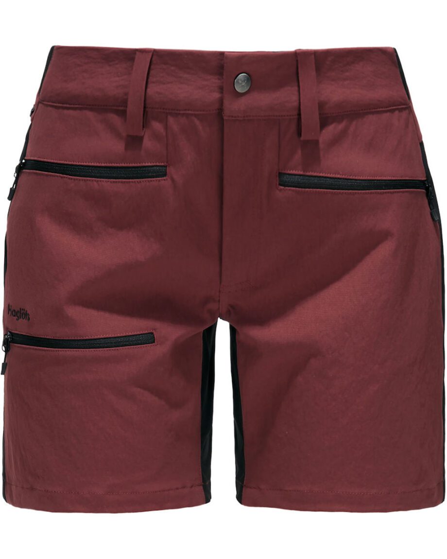 Haglöfs Rugged Flex Shorts W Maroon Red/True Black (Storlek 42)