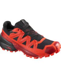 Salomon Spikecross 5 GTX Black/Rd/Rd/Rd Dahlia (Storlek 4,5 UK)