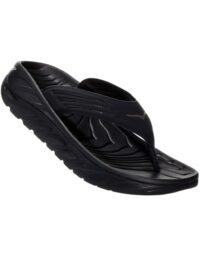 Hoka Ora Recovery Flip M Black/Dark Gull Gray (Storlek 14)