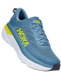 Hoka Bondi 7 M Provincial Blue/Citrus (Storlek 11.5 US)