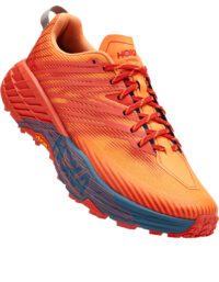 Hoka Speedgoat 4 M Fiesta/Blazing Orange (Storlek 11 US)