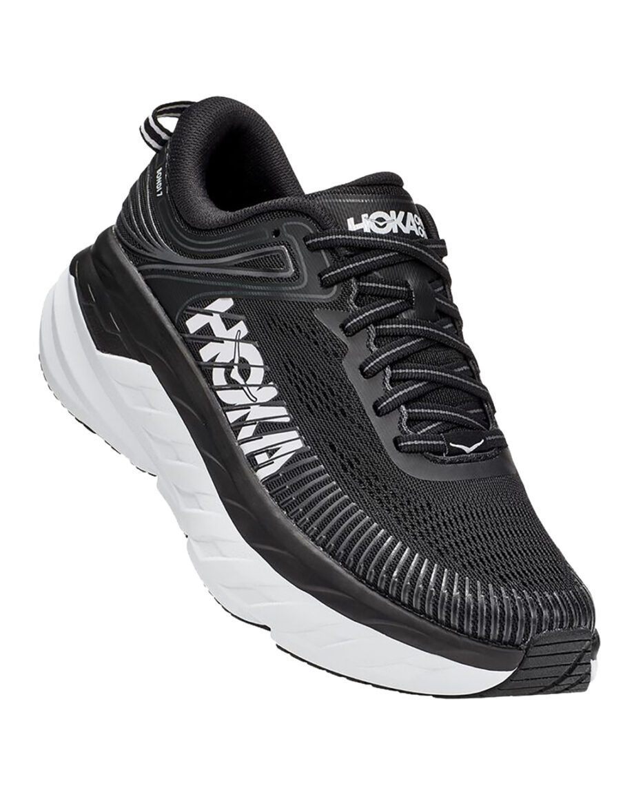 Hoka Bondi 7 M Black/White (Storlek 12 US)