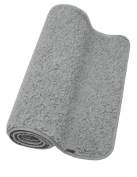 Casall Yoga mat Natural Wool 200x75cm - Grey