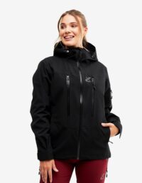 Revolution Race Whisper Jacket - Dam - Black Edition, Storlek:XL - Skaljacka & Vindjacka