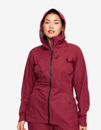 Revolution Race Typhoon Jacket - Dam - Ruby, Storlek:XL - Skaljacka & Vindjacka