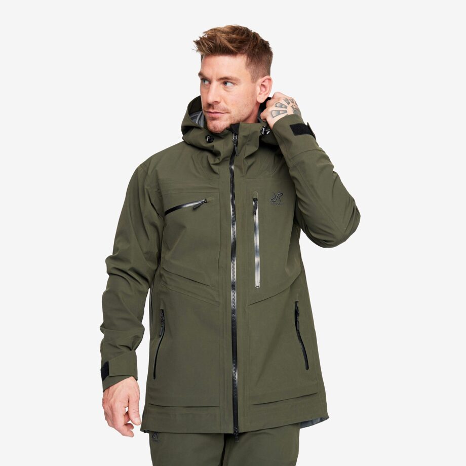Revolution Race Cyclone LX Jacket - Herr - Forest Night, Storlek:S - Skaljacka & Vindjacka