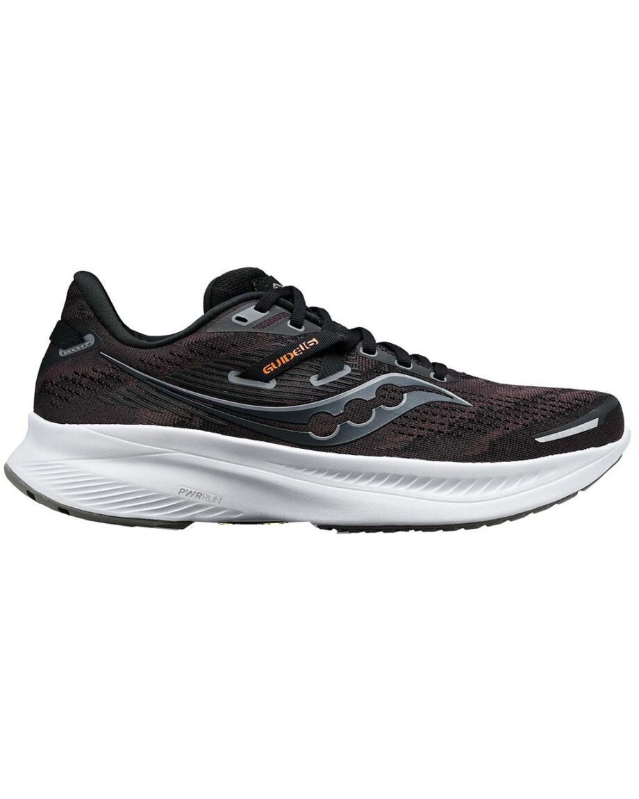 Saucony Guide 16 M Black/White (Storlek 41)