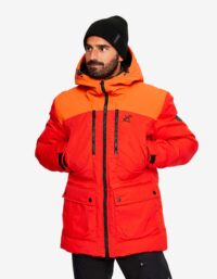 Revolution Race Outdoor Parka - Herr - Lava, Storlek:M - Vinterjackor
