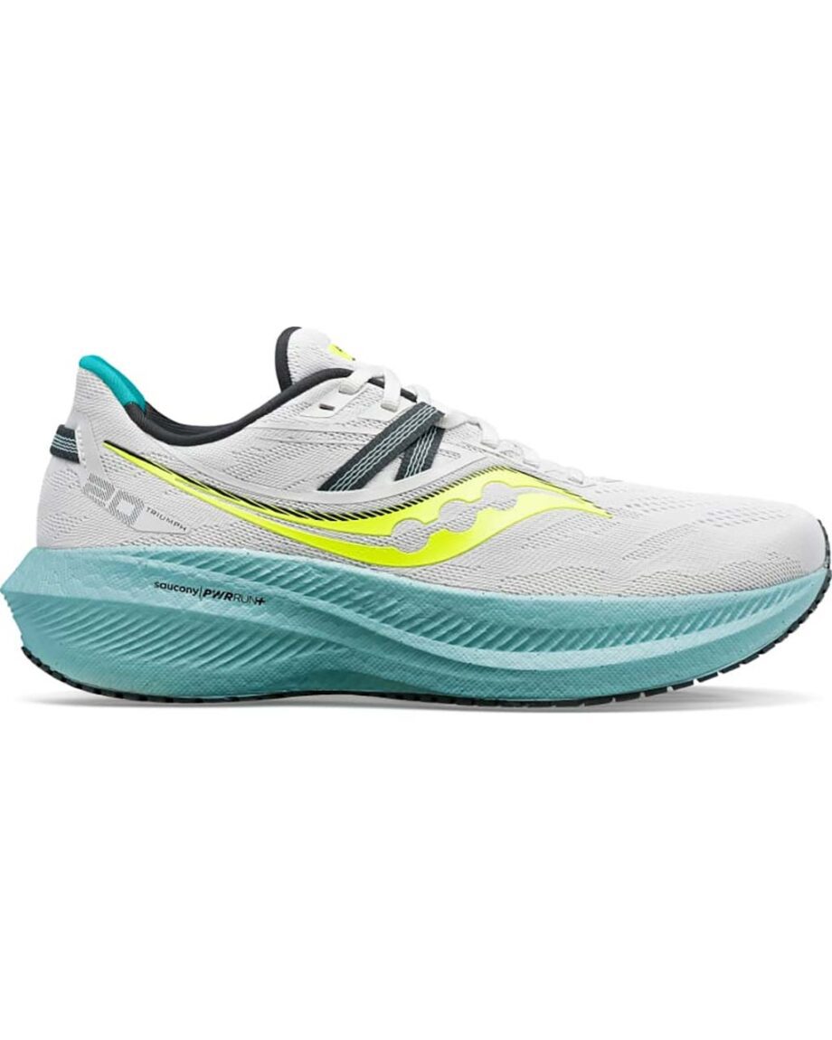 Saucony Triumph 20 M Fog/Mineral (Storlek 41)