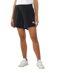 Knowledge Cotton Terry Elastic Waist Shorts W 1300 Black Jet (Storlek 40)