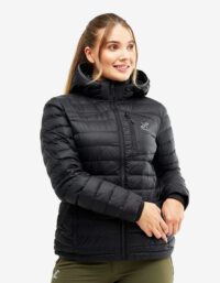 Revolution Race Helium Down Jacket - Dam - Black, Storlek:XS - Vinterjackor