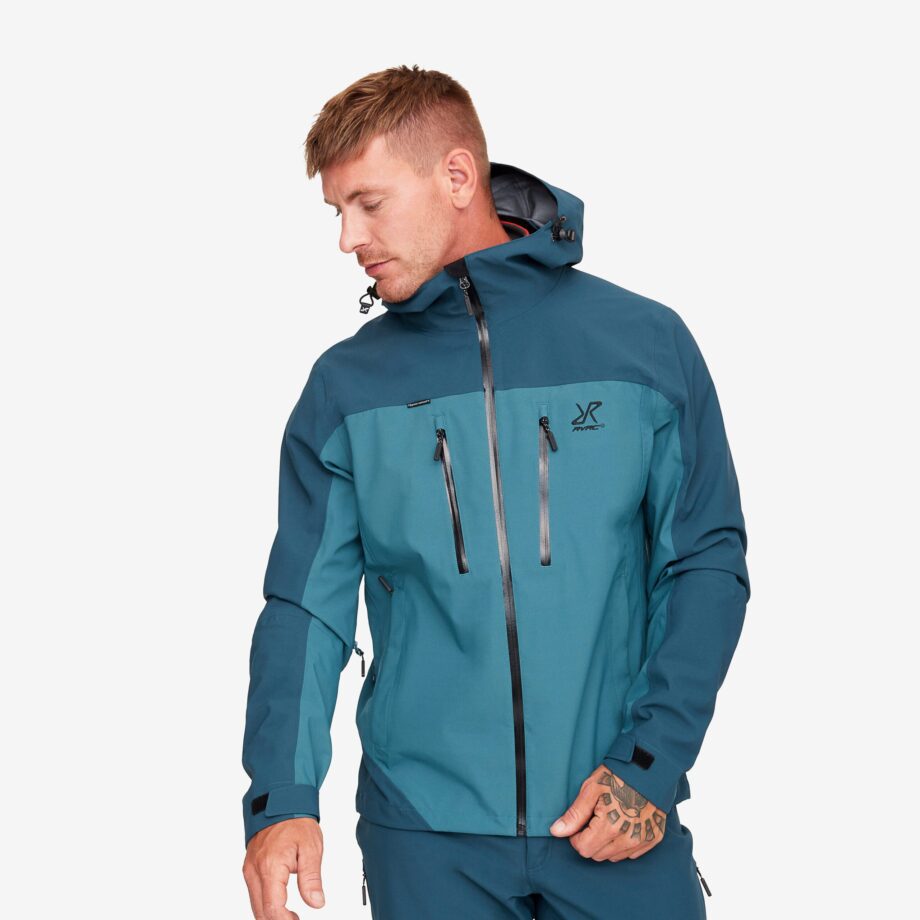Revolution Race Silence Proshell Jacket - Herr - Ocean Teal, Storlek:S - Skaljacka & Vindjacka