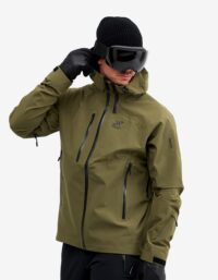 Revolution Race Cyclone Rescue Jacket 2.0 - Herr - Dark Olive, Storlek:XL - Skaljacka & Vindjacka