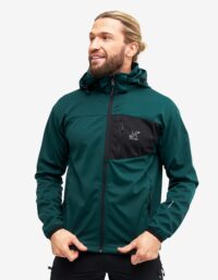 Revolution Race Hybrid Jacket 2.0 - Herr - Deep Teal, Storlek:XL - Skaljacka & Vindjacka
