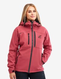 Revolution Race Hiball Jacket - Dam - Earth Red, Storlek:XL - Dam > Jackor > Softshelljackor