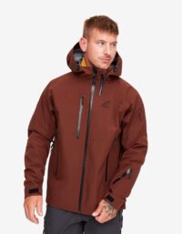 Revolution Race Cyclone Rescue Jacket 2.0 - Herr - Earth, Storlek:2XL - Skaljacka & Vindjacka