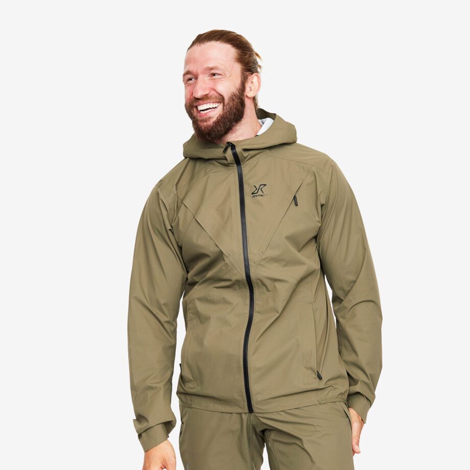 Revolution Race Typhoon Jacket - Herr - Kalamata, Storlek:S - Skaljacka & Vindjacka