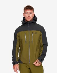 Revolution Race Silence Proshell Jacket - Herr - Dark Olive/Moonless Night, Storlek:XL - Skaljacka & Vindjacka