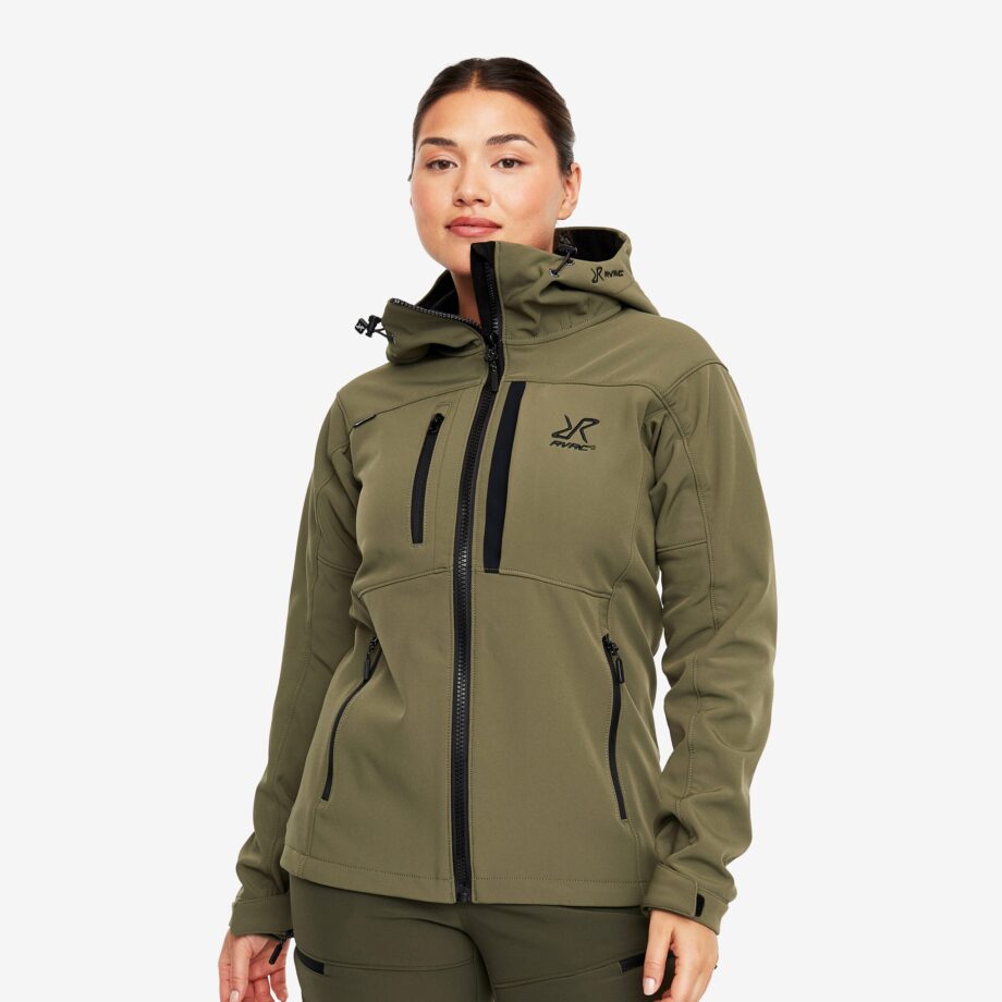Revolution Race Hiball Jacket - Dam - Kalamata, Storlek:L - Dam > Jackor > Softshelljackor