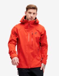 Revolution Race Aphex Pro Jacket - Herr - Lava, Storlek:S - Skaljacka & Vindjacka