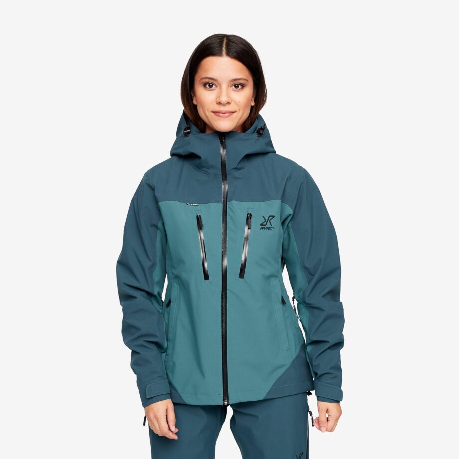 Revolution Race Silence Proshell Jacket - Dam - Ocean Teal, Storlek:XS - Skaljacka & Vindjacka