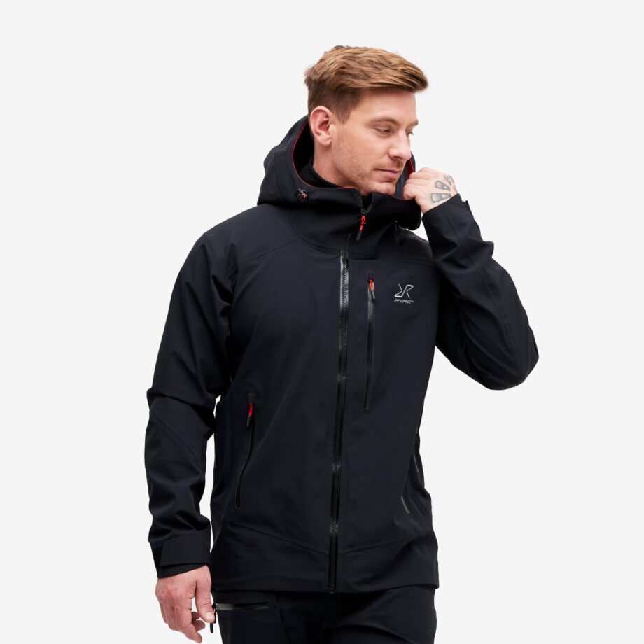 Revolution Race Aphex Pro Jacket - Herr - Black, Storlek:M - Skaljacka & Vindjacka