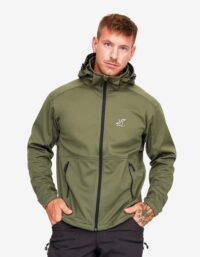 Revolution Race Hybrid Jacket 3.0 - Herr - Olive Night, Storlek:L - Jackor > Softshelljackor