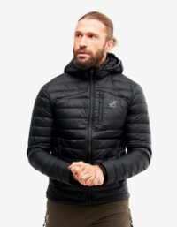Revolution Race Helium Down Jacket - Herr - Black, Storlek:L - Vinterjackor