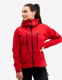 Revolution Race Trail Jacket - Dam - Salsa, Storlek:M - Dam > Jackor > Softshelljackor