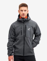 Revolution Race Hiball Jacket - Herr - Iron Grey, Storlek:S - Jackor > Softshelljackor