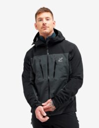 Revolution Race Silence Proshell Jacket - Herr - Black 2.0, Storlek:M - Skaljacka & Vindjacka