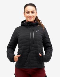 Revolution Race Flex Down Jacket - Dam - Black, Storlek:M - Vinterjackor