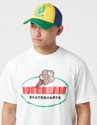 ICECREAM Soft Serve Trucker Cap, Yellow