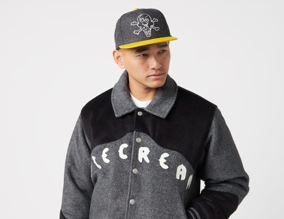 ICECREAM Cones and Bones Cap, Grey