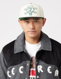 ICECREAM Cones and Bones Cap, White
