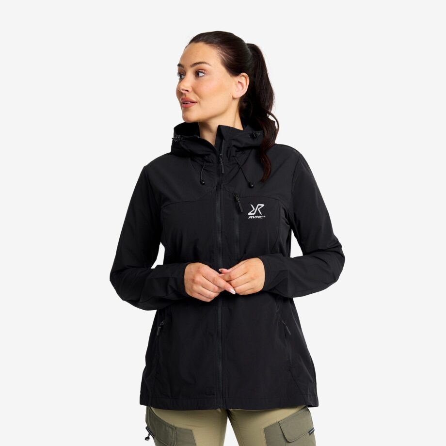 Revolution Race Aspect Wind Jacket - Dam - Black, Storlek:S - Dam > Jackor > Träningsjackor