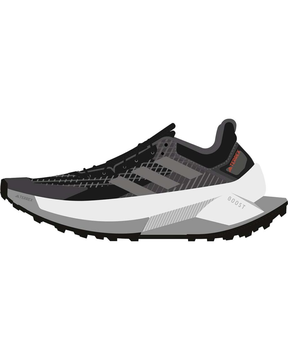 Adidas Terrex Soulstride Ultra M CBLACK/GREFOU/IMPORA (Storlek 46 2/3)