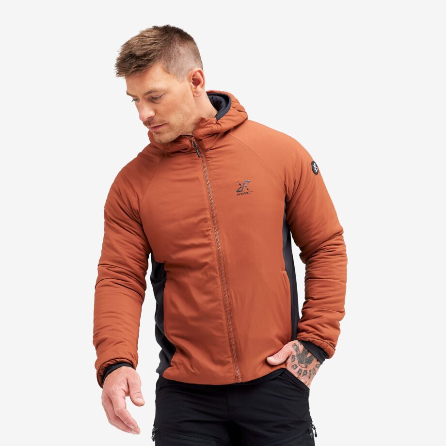 Revolution Race Helium Puffy Jacket - Herr - Rusty Orange, Storlek:M - Vinterjackor