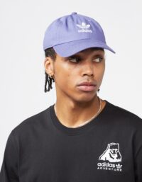 adidas Originals Adicolor Classics Trefoil Baseball Cap, Blue