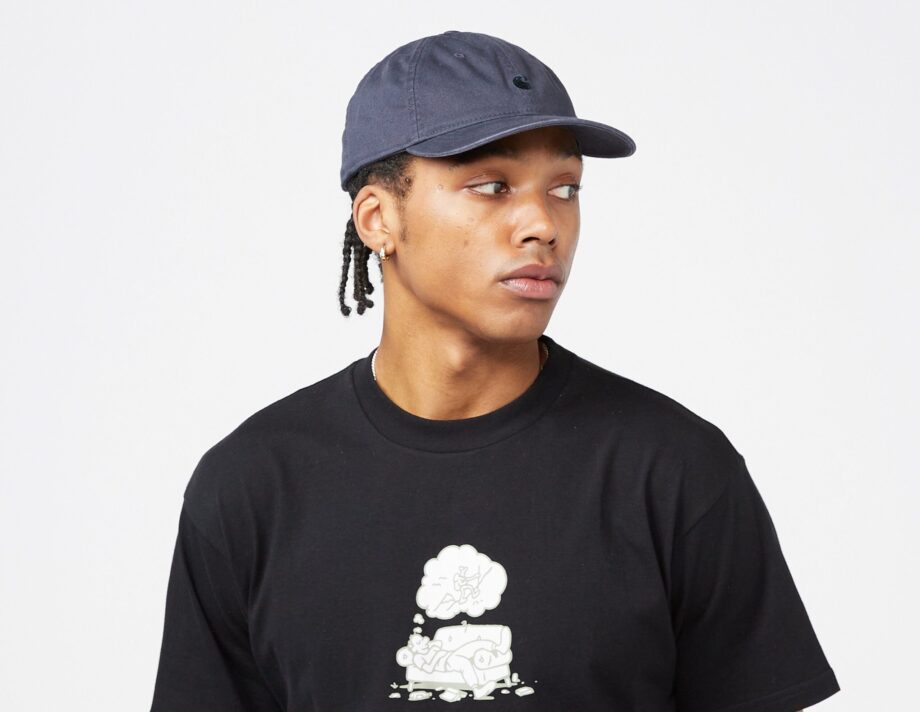 Carhartt WIP Madison Logo Cap, Navy