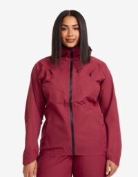 Revolution Race Typhoon Jacket - Dam - Ruby, Storlek:S - Skaljacka & Vindjacka