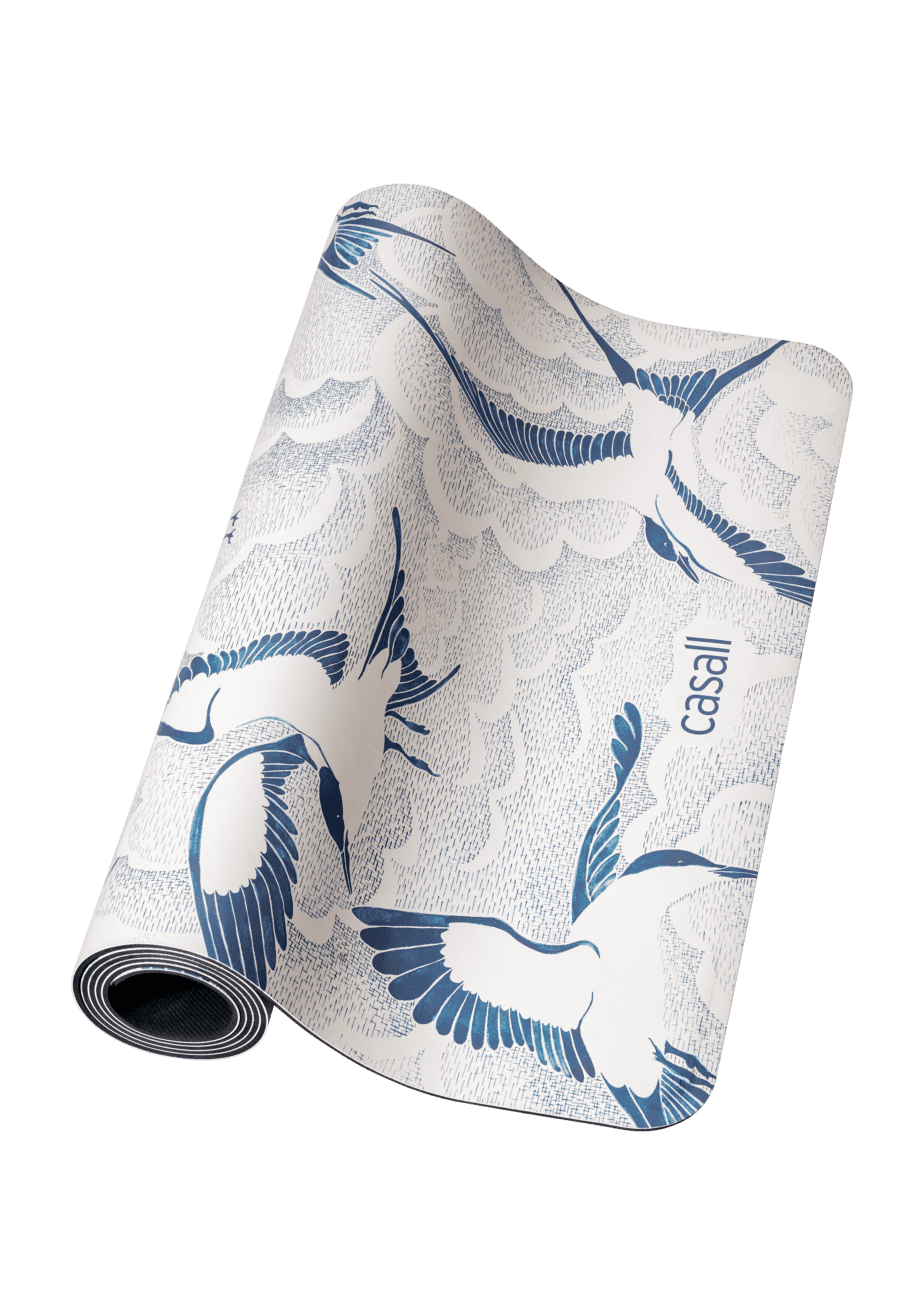 Casall Yoga mat Grip & Cushion III 5mm - Flowing Wings