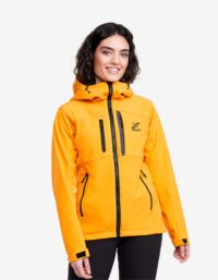 Revolution Race Hiball Jacket - Dam - Radiant Yellow, Storlek:S - Dam > Jackor > Softshelljackor